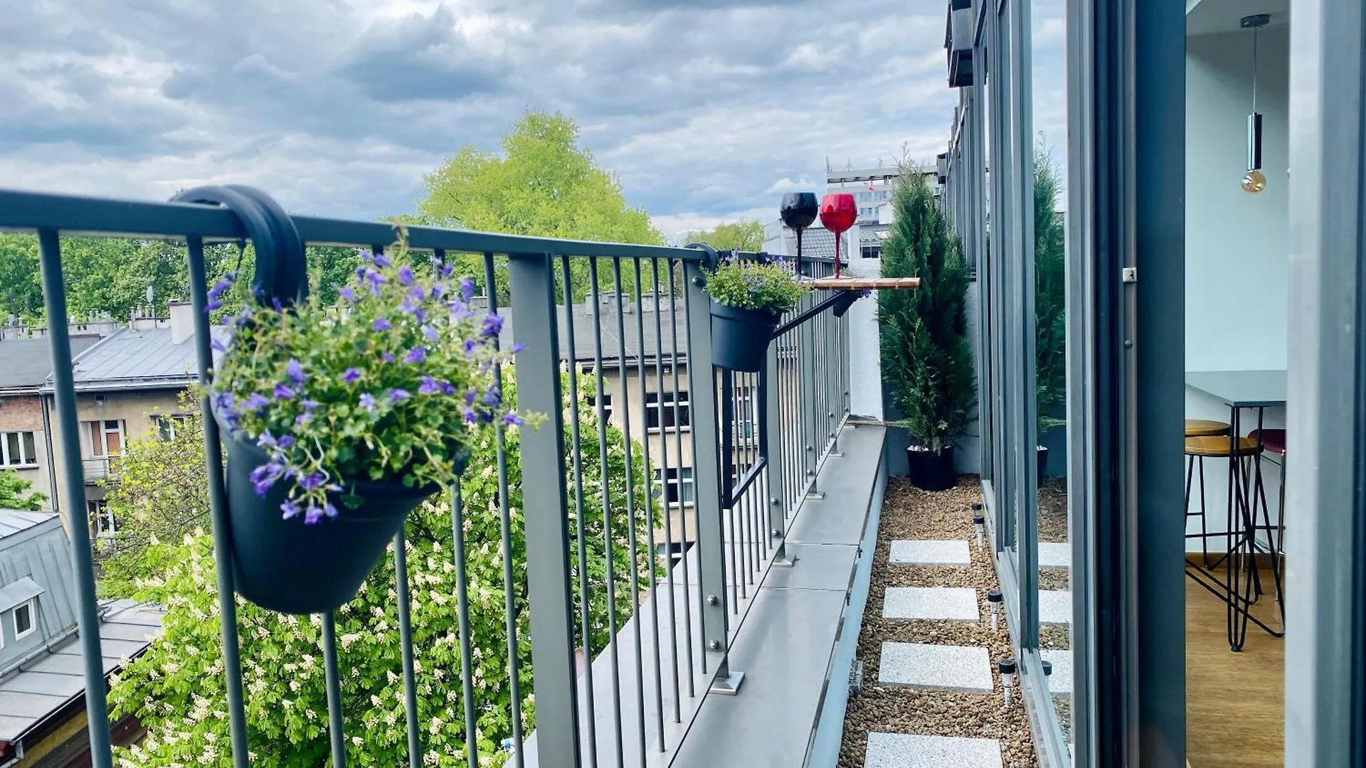 Angel Mint Apartment - Free Parking - Balcony Krakau