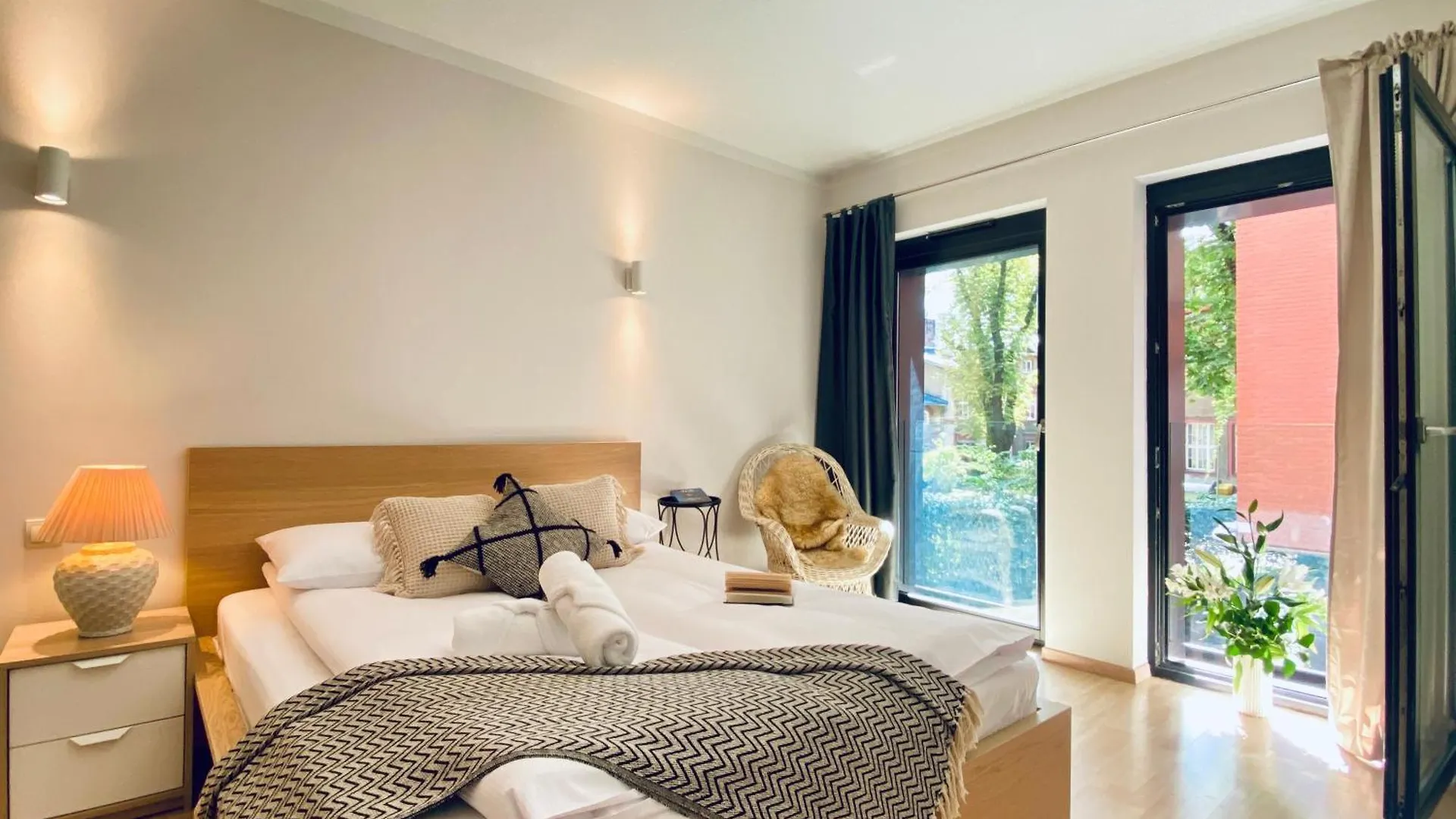 Angel Mint Apartment - Free Parking - Balcony Krakau